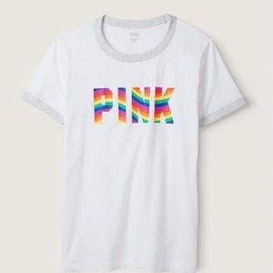 VS rainbow 🌈 pink pride top